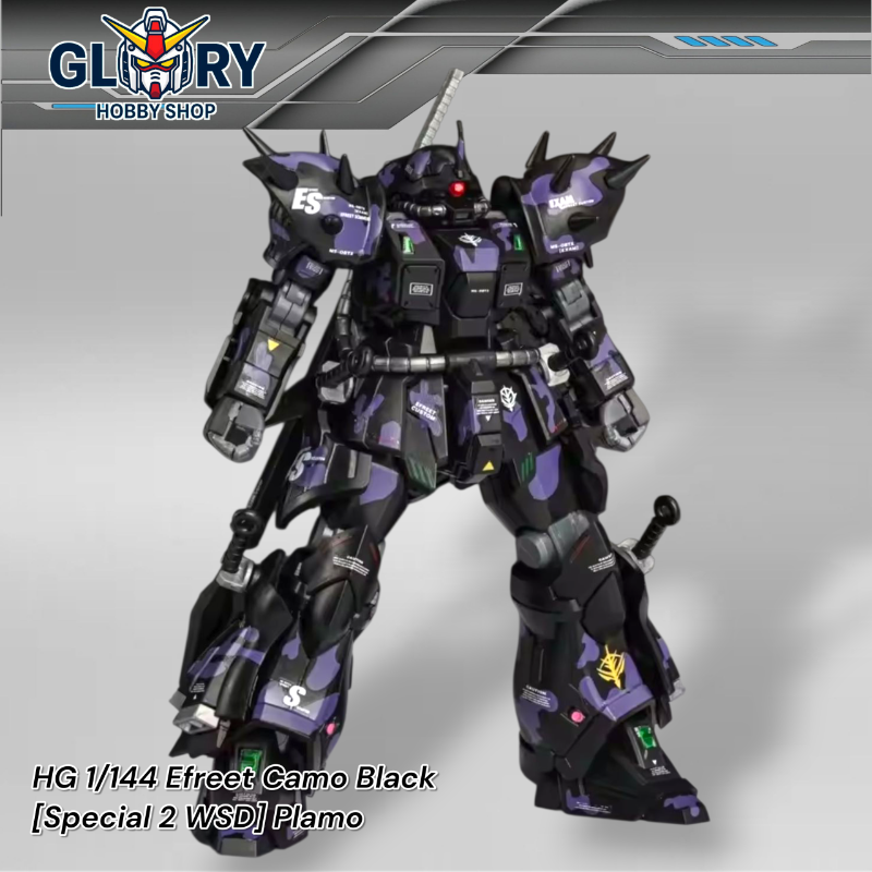 HG 1/144 Efreet Camo Black [Special 2 WSD] Plamo