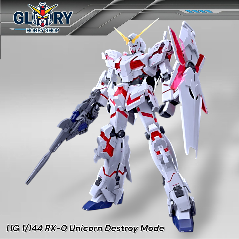 HG 1/144 RX-0 Unicorn Destroy Mode