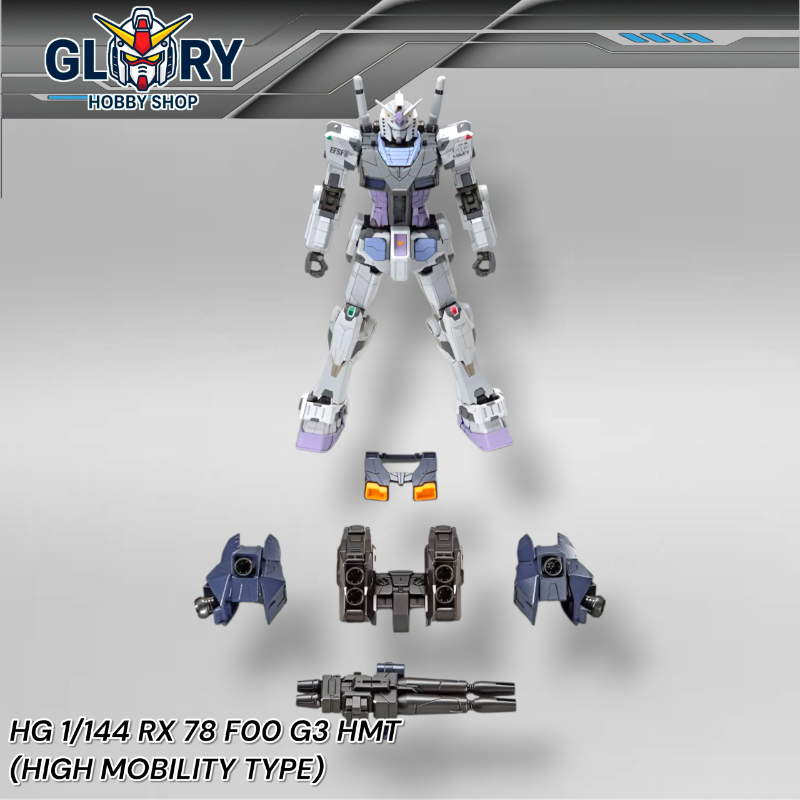 HG 1/144 RX-78F00 High Mobility Type RX 78F00 (G3 Image Color) HMT
