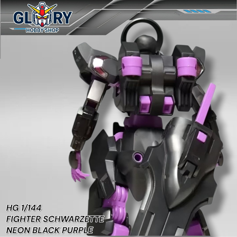 HG 1/144 Schwarzette Neon Purple Black JMS