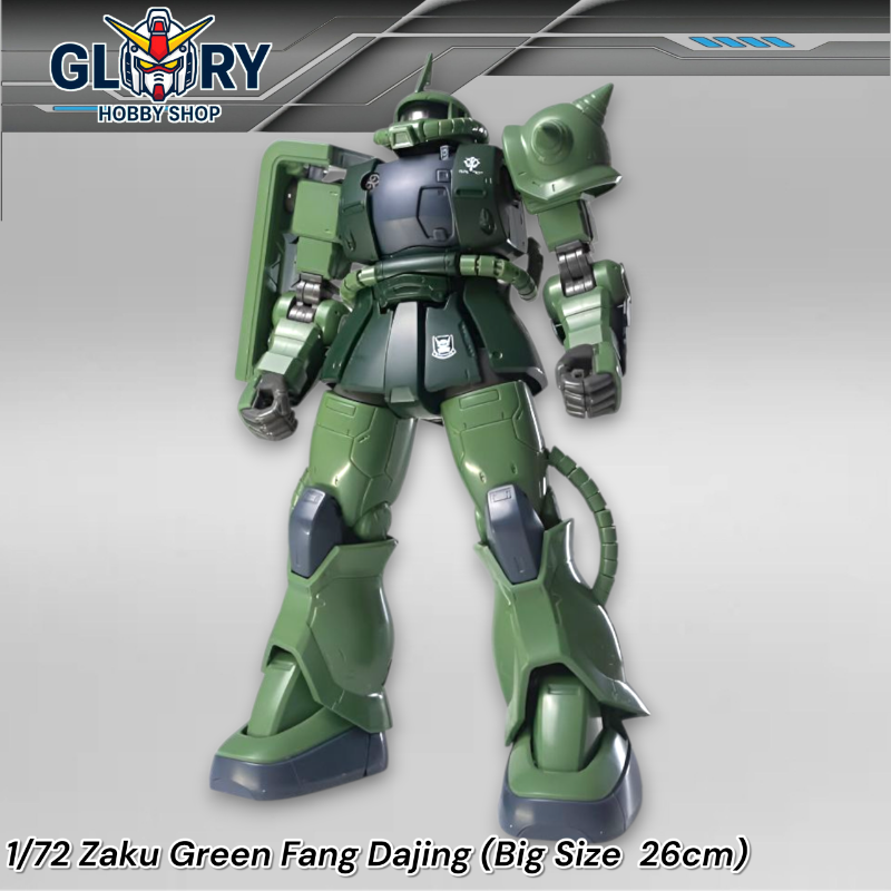 HG 1/72 Green Zaku 9902 GTO (26 cm)