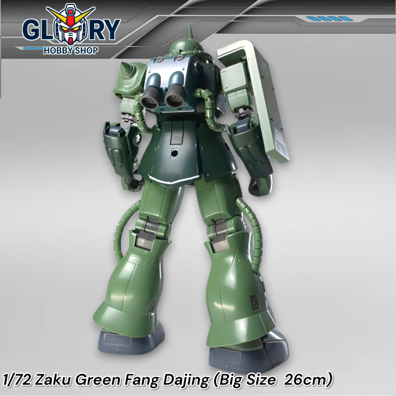HG 1/72 Green Zaku 9902 GTO (26 cm)