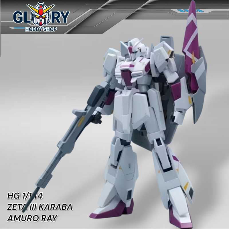 HG 1/144 Zeta III Karaba Fighter Amuro Ray