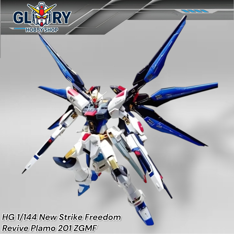 HG 1/144 New Strike Freedom 201 Revive Plamo 201 ZGMF