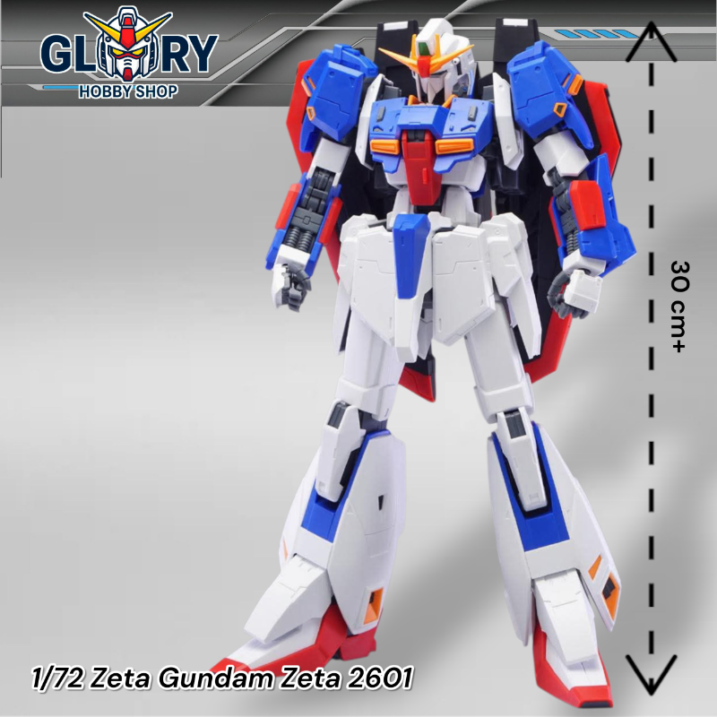 HG 1/72 Zeta Gundam 2601 (30cm)