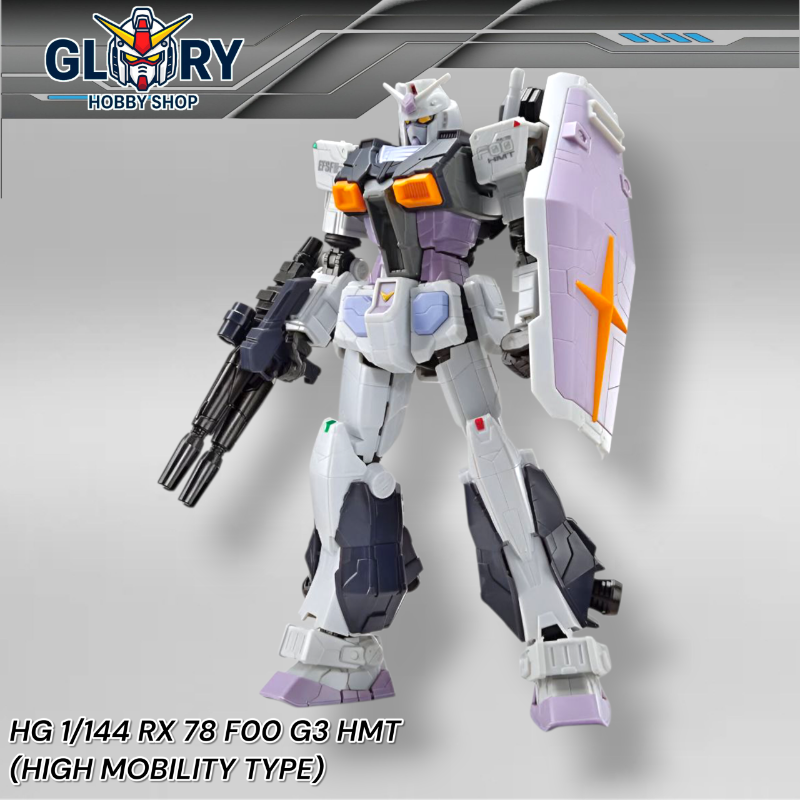 HG 1/144 RX-78F00 High Mobility Type RX 78F00 (G3 Image Color) HMT