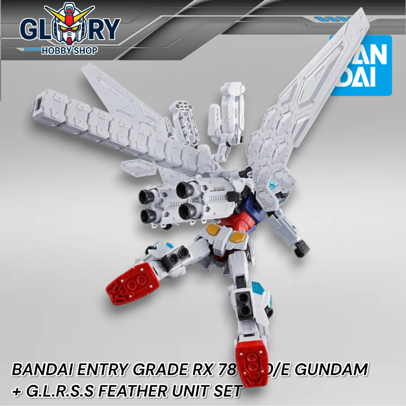 BANDAI ENTRY GRADE 1/144 RX 78 F00+ EX 001 GLRSS FEATHER EXPANSION KIT