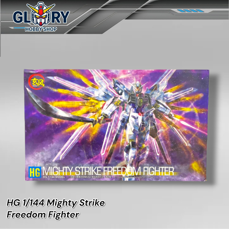HG 1/144 Mighty Strike Freedom Fighter 250 Plamo gao gao