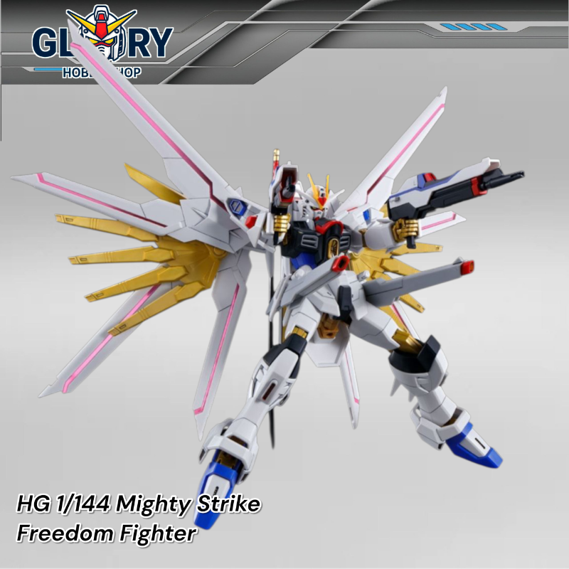 HG 1/144 Mighty Strike Freedom Fighter 250 Plamo gao gao