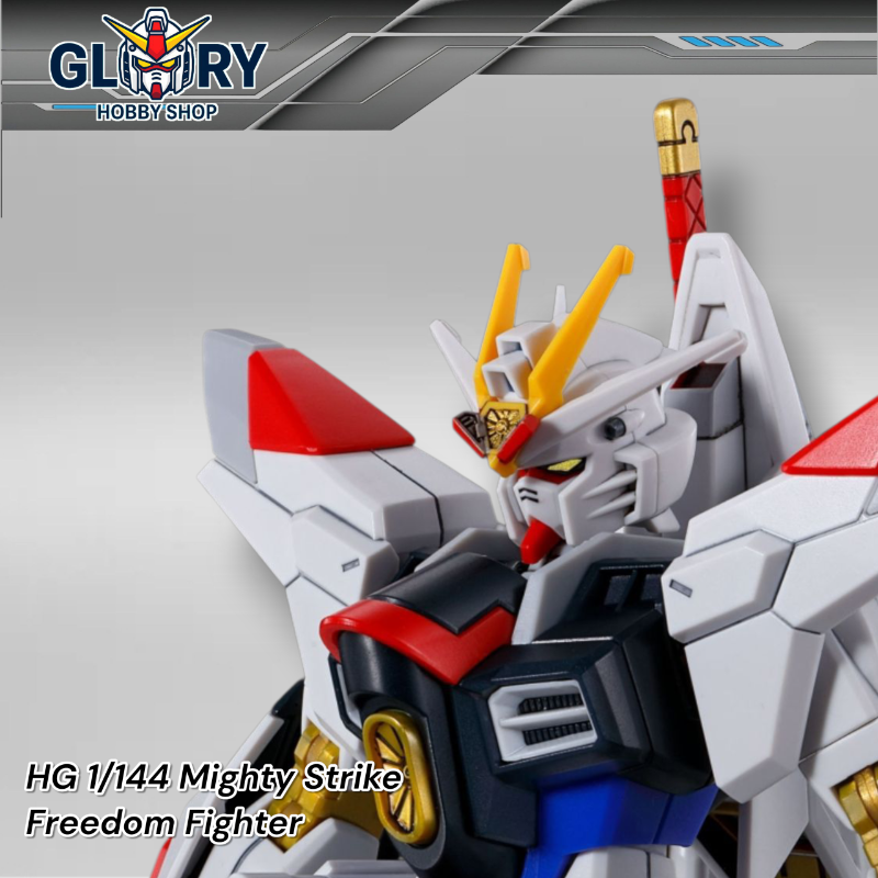 HG 1/144 Mighty Strike Freedom Fighter 250 Plamo gao gao
