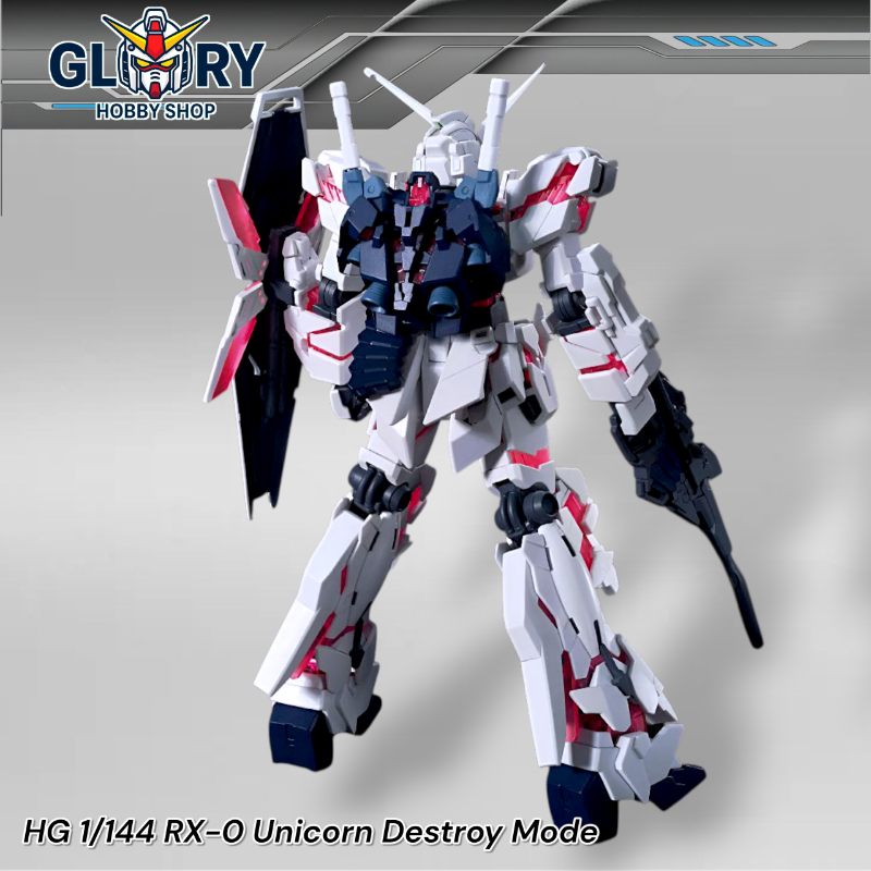 HG 1/144 RX-0 Unicorn Destroy Mode