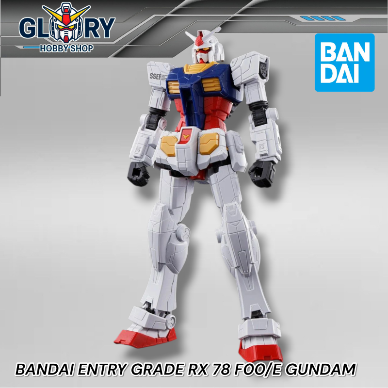BANDAI ENTRY GRADE 1/144 RX 78F00/E GUNDAM