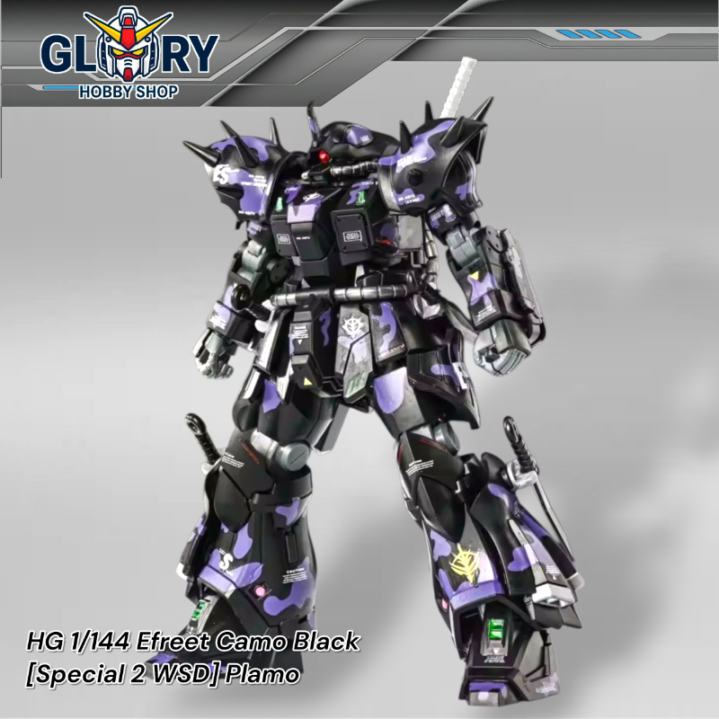 HG 1/144 Efreet Camo Black [Special 2 WSD] Plamo
