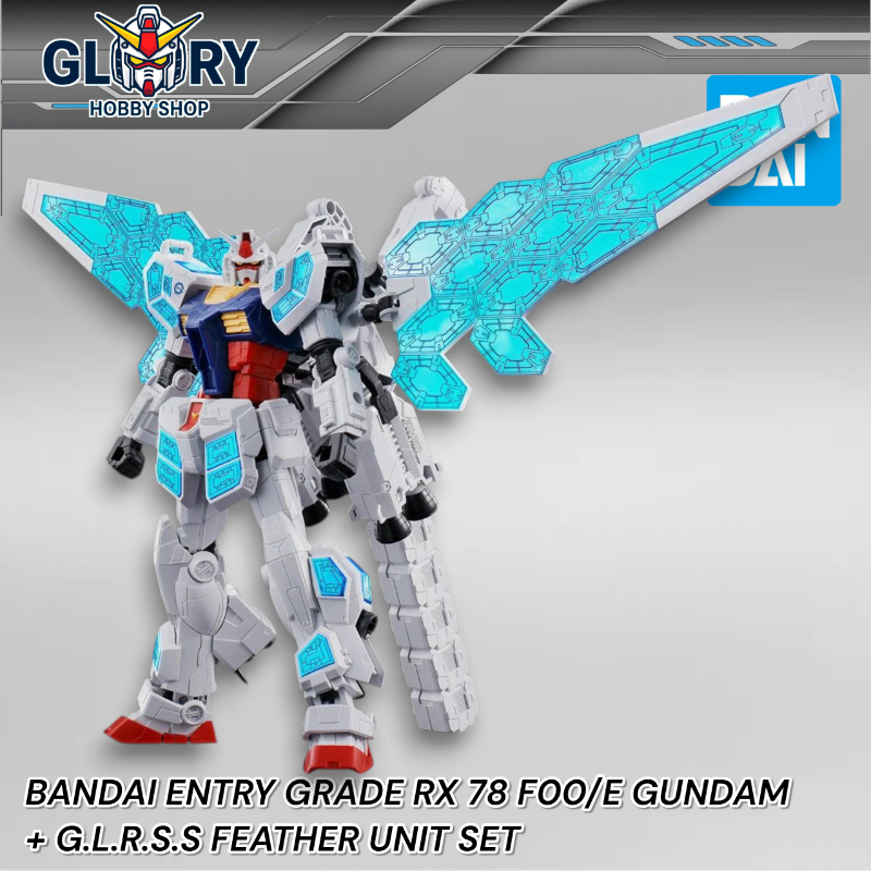 BANDAI ENTRY GRADE 1/144 RX 78 F00+ EX 001 GLRSS FEATHER EXPANSION KIT