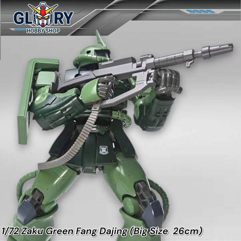 HG 1/72 Green Zaku 9902 GTO (26 cm)