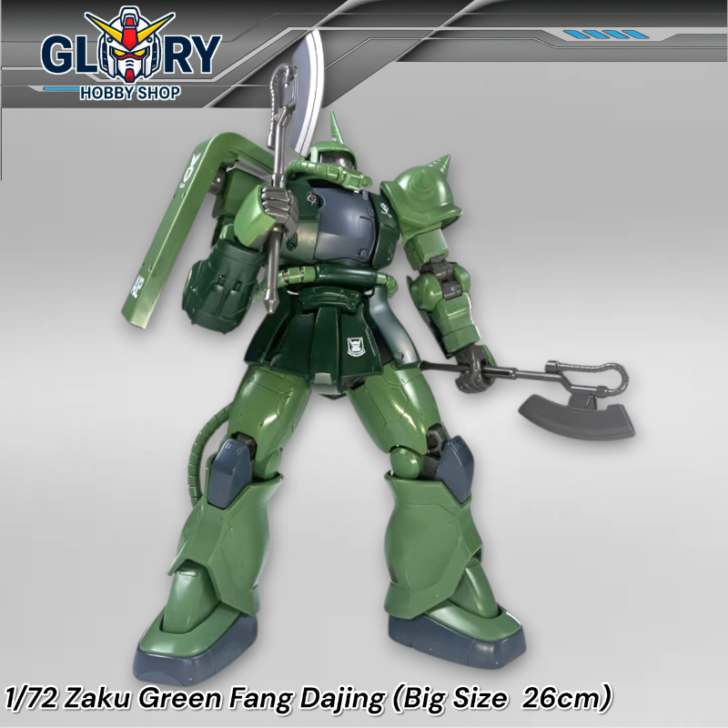 HG 1/72 Green Zaku 9902 GTO (26 cm)