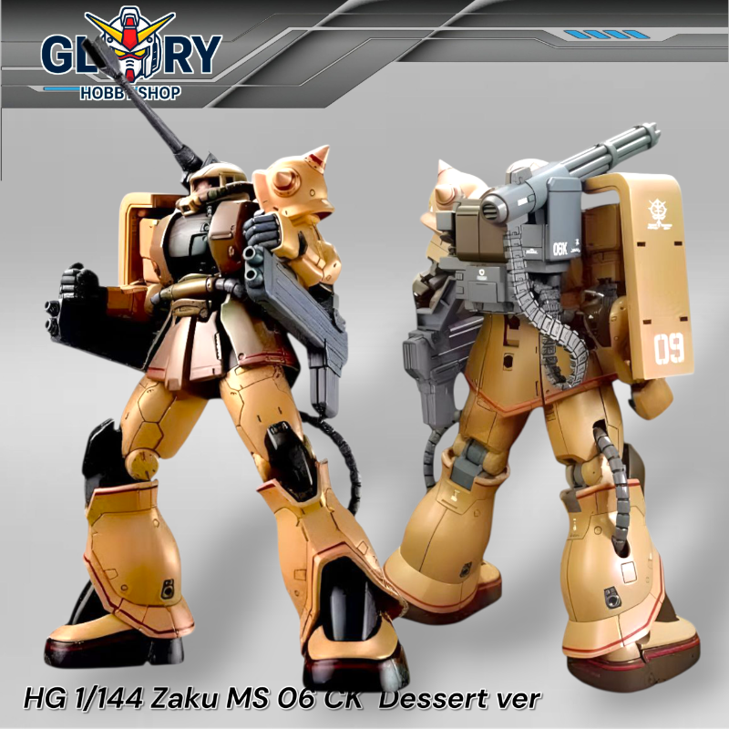 HG 1/144 MS 06CK GTO Zaku Dessert ver