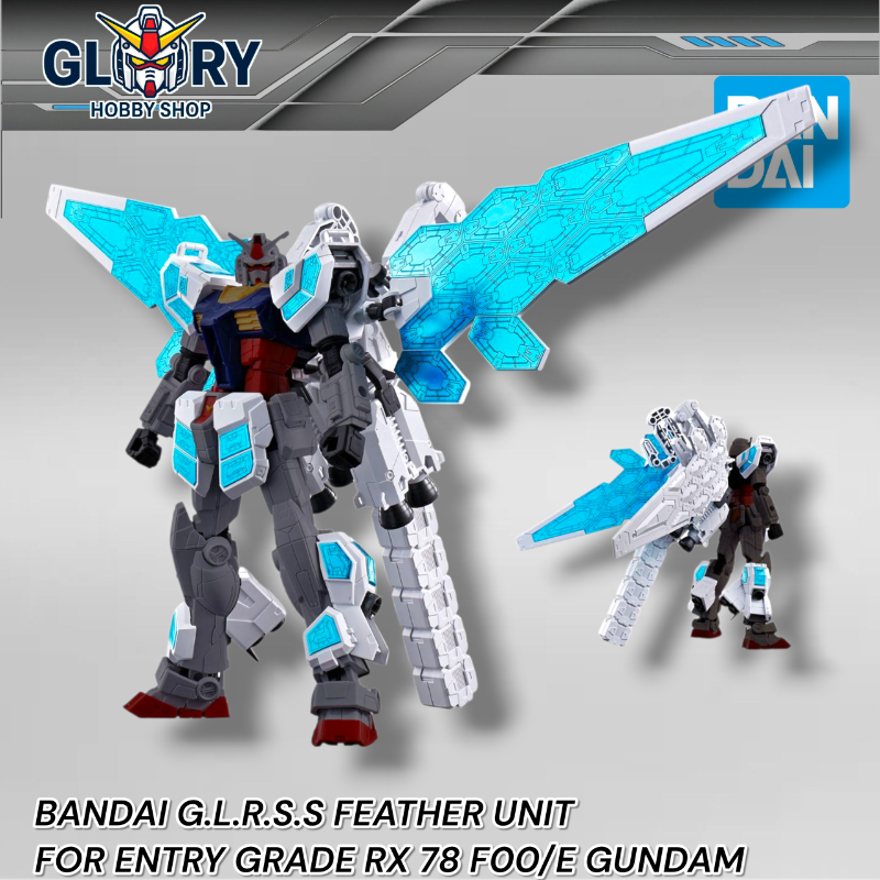 BANDAI ENTRY GRADE EX 001 EXPANSION SET KIT GLRSS FEATHER RX 78 F00