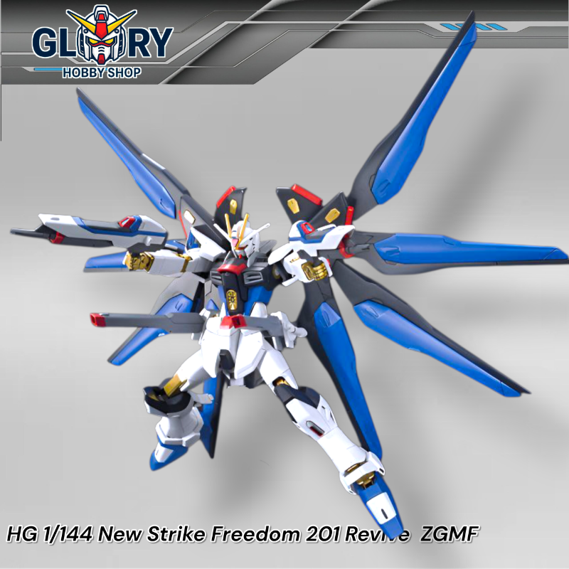 HG 1/144 New Strike Freedom 201 Revive Plamo 201 ZGMF