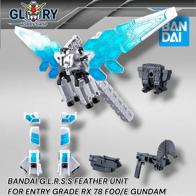 BANDAI ENTRY GRADE EX 001 EXPANSION SET KIT GLRSS FEATHER RX 78 F00