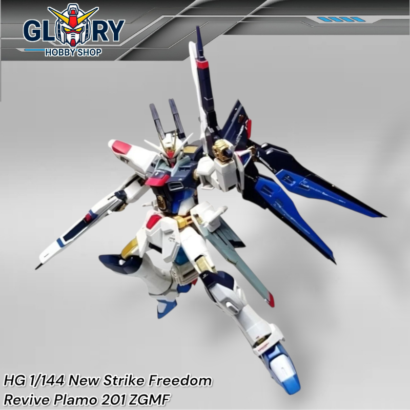 HG 1/144 New Strike Freedom 201 Revive Plamo 201 ZGMF