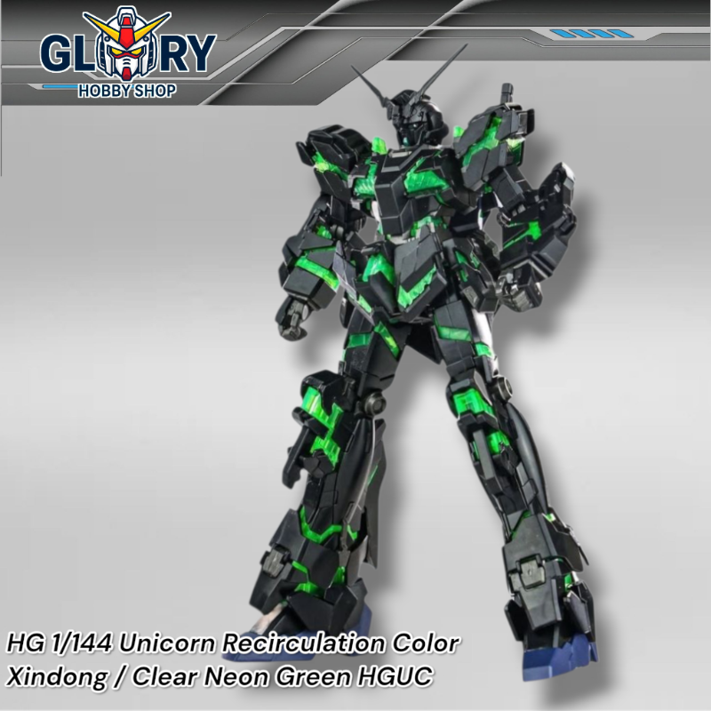 HG 1/144 Unicorn Recirculation Color Xindong / Clear Neon Green HGUC