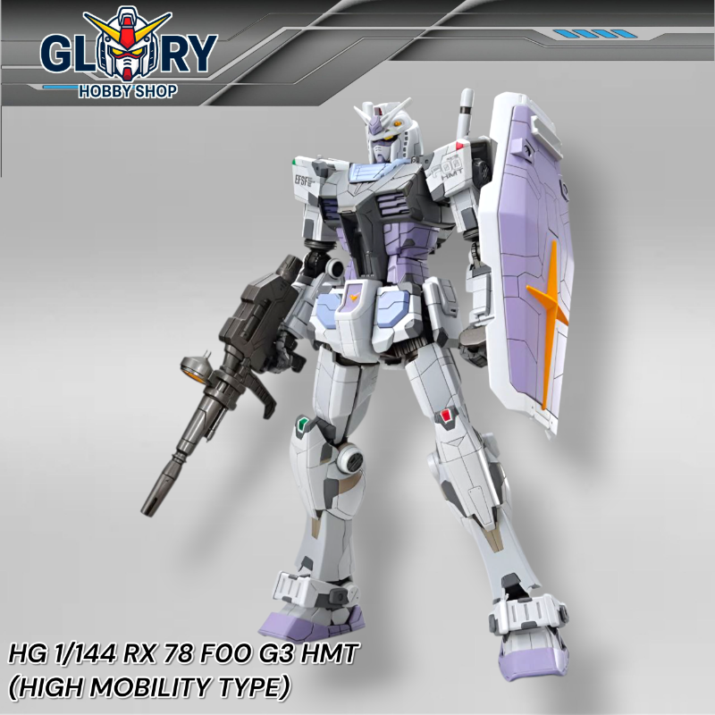 HG 1/144 RX-78F00 High Mobility Type RX 78F00 (G3 Image Color) HMT