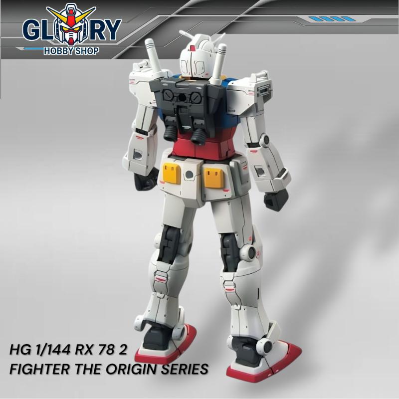HG 1/144 RX-78-2 Fighter The Origin Series Plamo GTO 012
