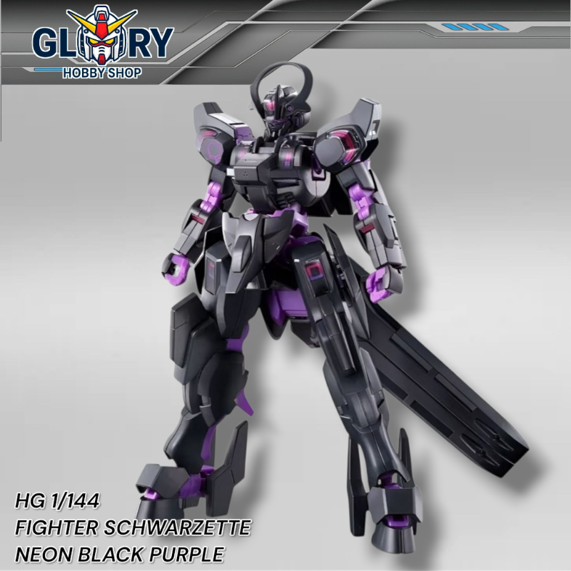 HG 1/144 Schwarzette Neon Purple Black JMS