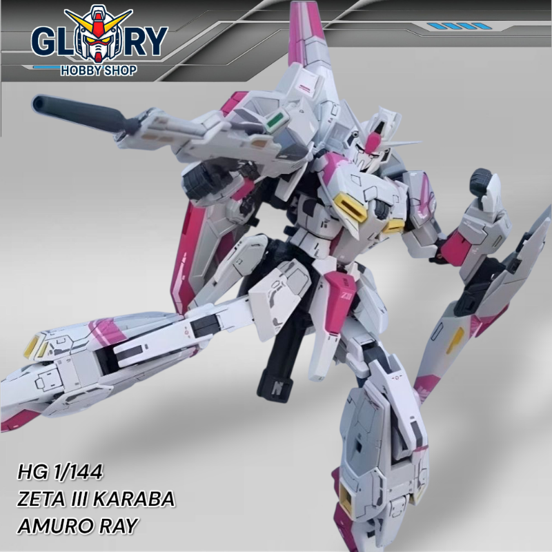 HG 1/144 Zeta III Karaba Fighter Amuro Ray