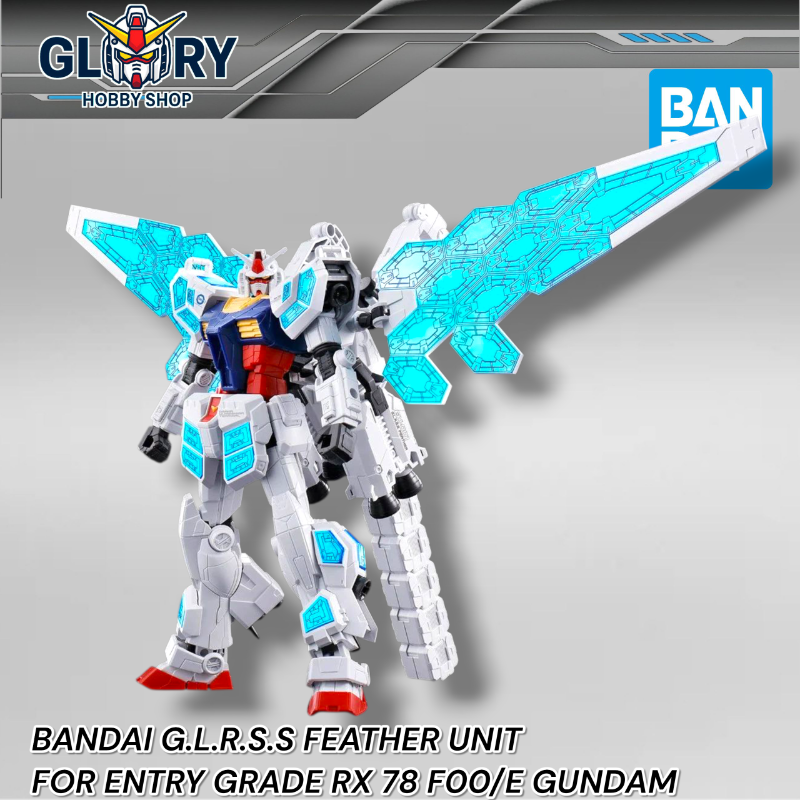 BANDAI ENTRY GRADE EX 001 EXPANSION SET KIT GLRSS FEATHER RX 78 F00