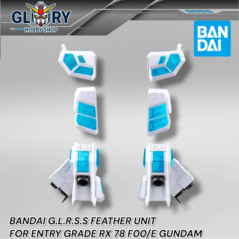 BANDAI ENTRY GRADE EX 001 EXPANSION SET KIT GLRSS FEATHER RX 78 F00