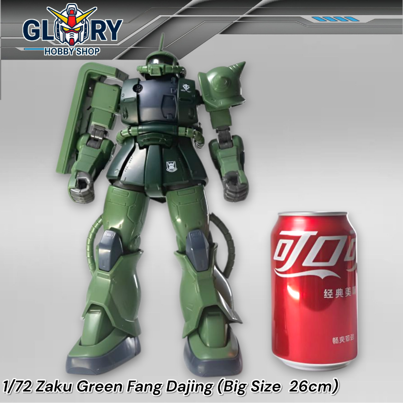 HG 1/72 Green Zaku 9902 GTO (26 cm)