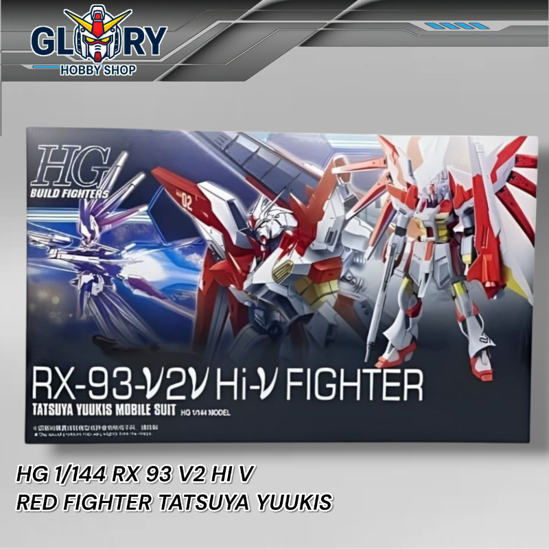 HG 1/144 RX93 V2 hi V Red Fighter Tatsuya Yuukis