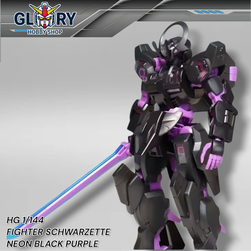 HG 1/144 Schwarzette Neon Purple Black JMS