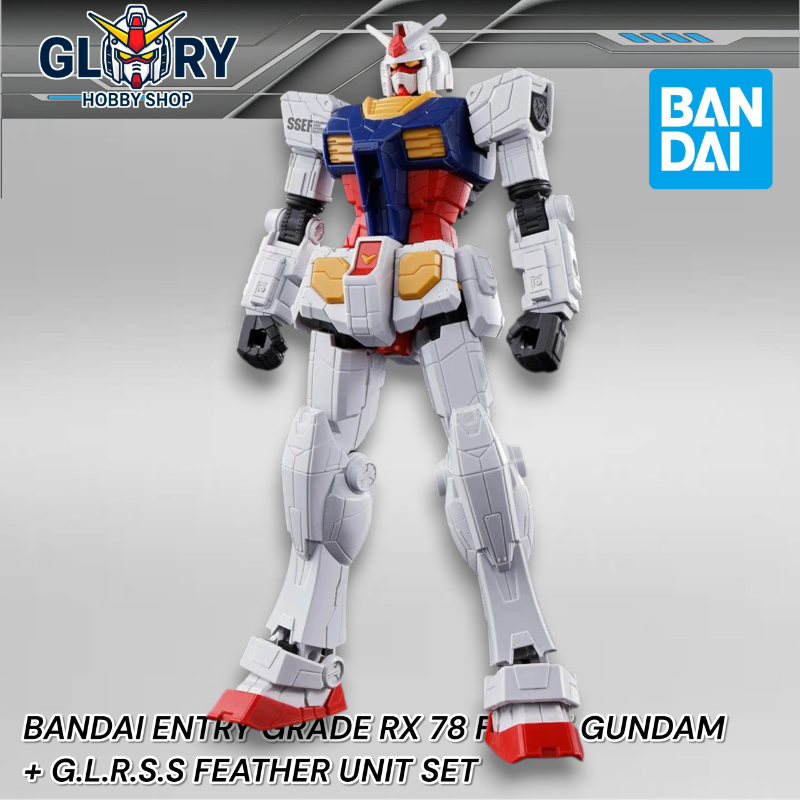 BANDAI ENTRY GRADE 1/144 RX 78 F00+ EX 001 GLRSS FEATHER EXPANSION KIT
