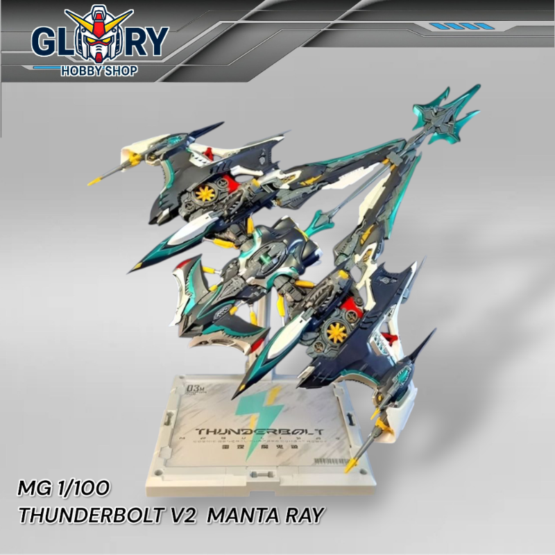 MG 1/100 Infinite Dimension x Supernova IN ERA+RMD Thunderbolt Ver 2.0 (Manta Ray)