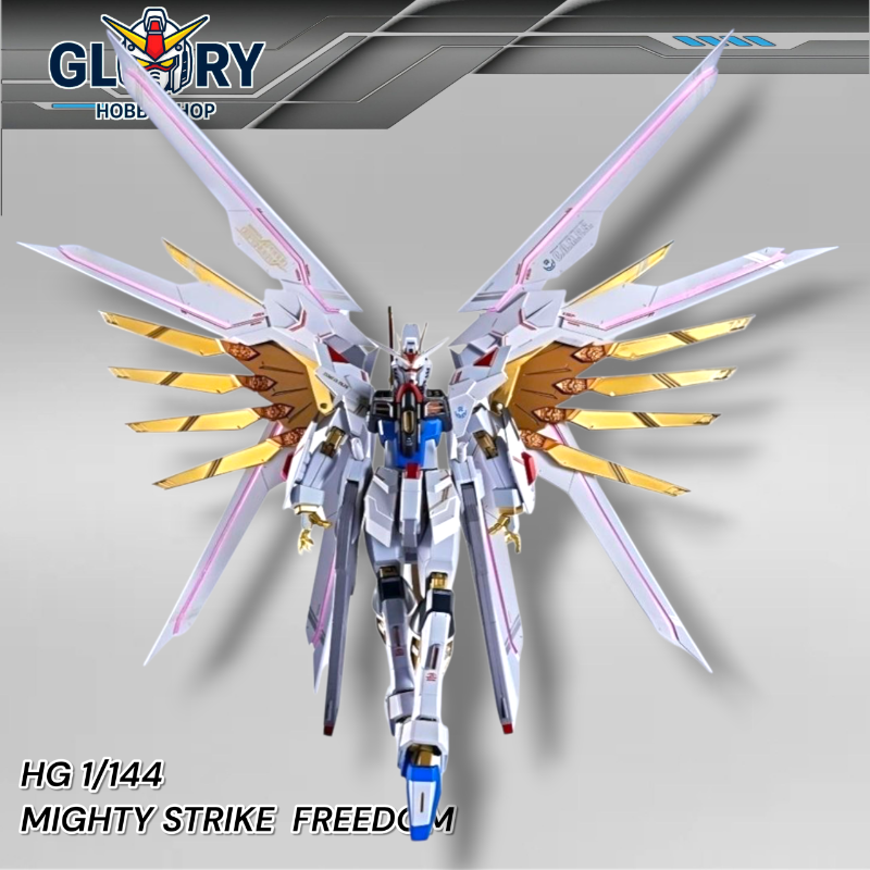 HG 1/144 Mighty Strike Freedom Fighter 250 Plamo gao gao