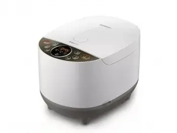 PHILIPS FUZZY LOGIC RICE COOKER 1.8L WHITE GRAY
