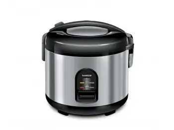 SANKEN RICE COOKER 1.2L BLACK SILVER