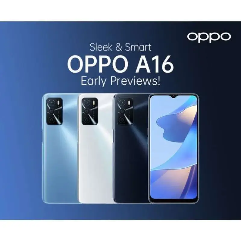 OPPO A16 3/32GB BLACK