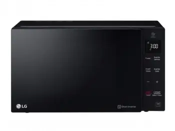 LG MICROWAVE BLACK
