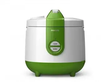 PHILIPS RICE COOKER 2L WHITE GREEN/RED/BLUE