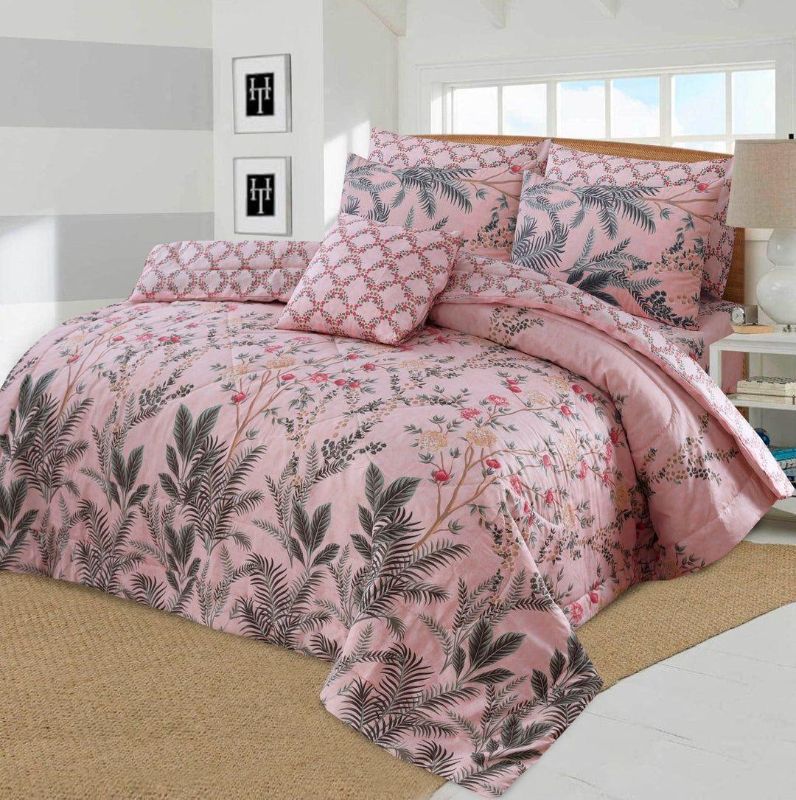 Floral Comforter 7 Pieces Sets