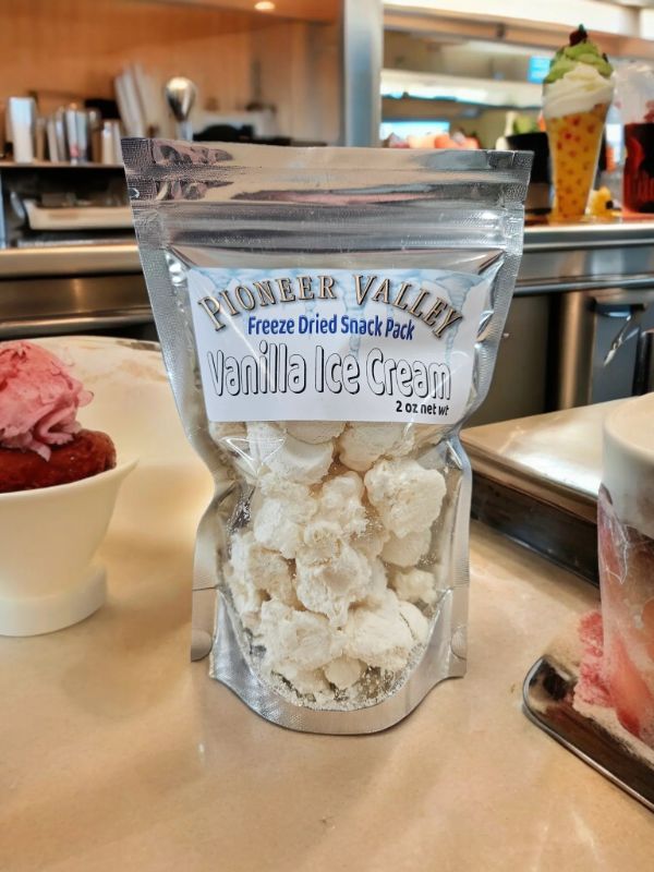 Vanilla Ice Cream, freeze dried