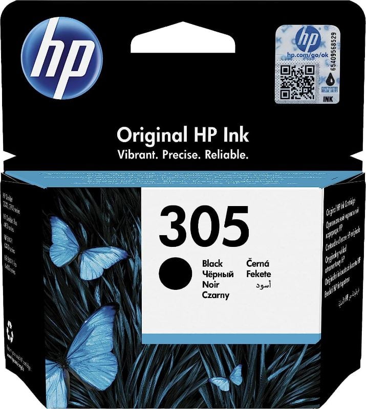 Cartouche d'encre Hp 305 Noire