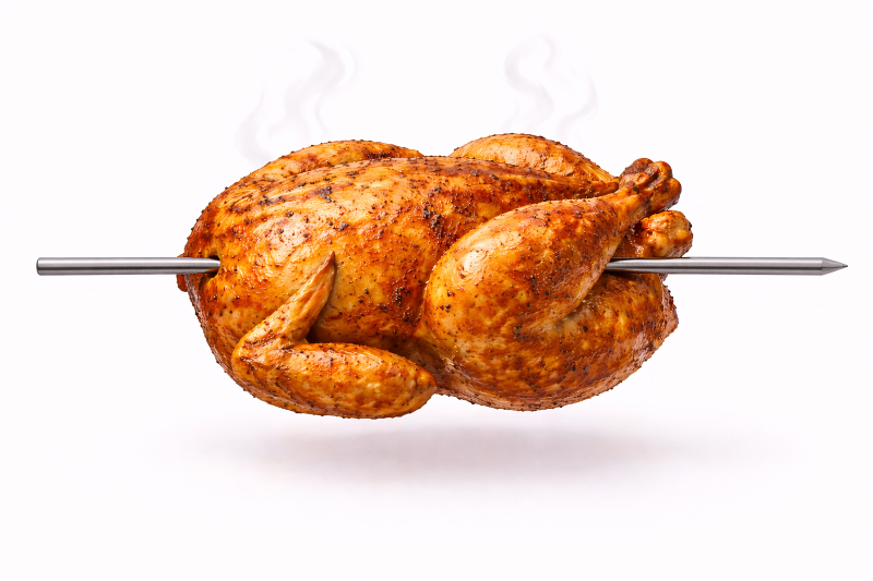 Pollo al espiedo