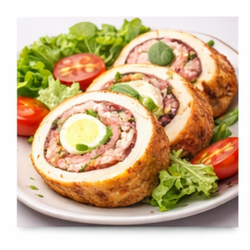 Pollo arrollado POR 100gr