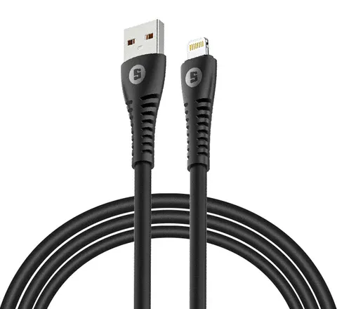 ChargeSync High Speed Data Rubber USB Cable (Lightning)