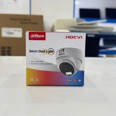 DAHUA 2MP Smart Dual Light HDCVI Fixed-focal Eyeball Camera